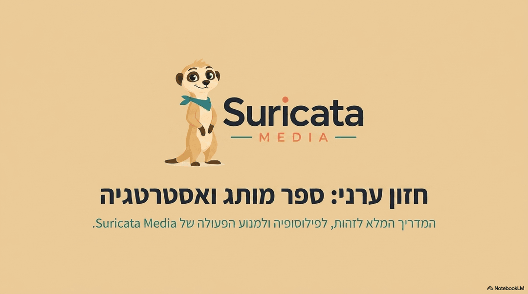 סוריקטה — דמות המותג של Suricata Media